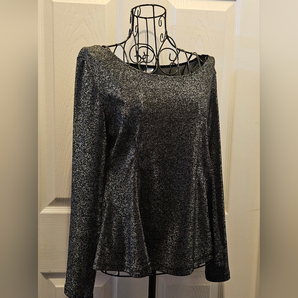 NWOT Divided Shimmering Blouse